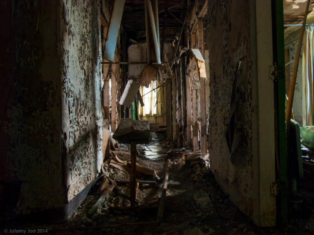 abandoned brownsville hospital decaying hallways
