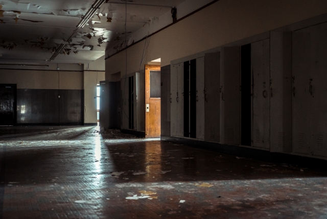 Abandoned Cooley High School Detroit 40
