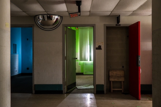 rooms in abandoned hospital