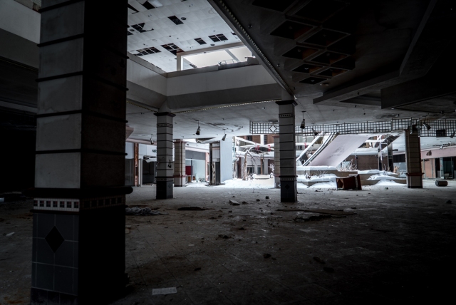 Abandoned Rolling Acres Mall Akron Ohio