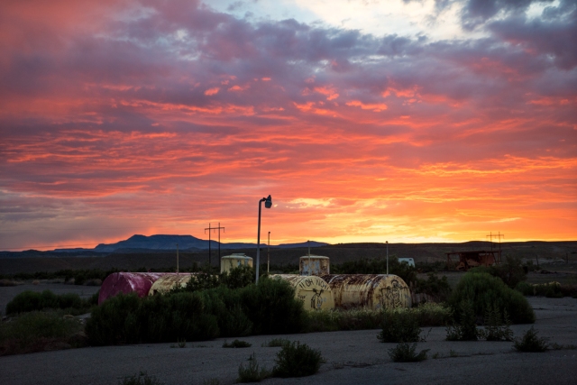 Woodside Utah sunset