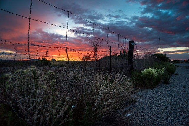 Woodside Utah sunset