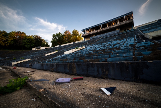 Akron Rubber Bowl Stadium Abandoned 29