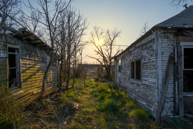 abandoned house in picher oklahoma